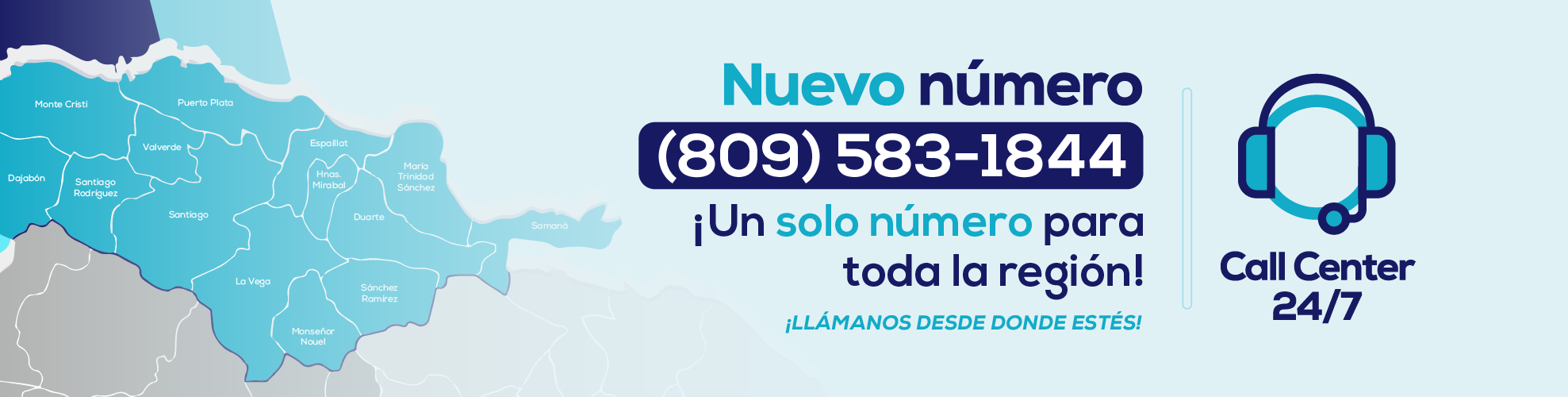 Slider Call Center - Único Número