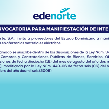 ONVOCATORIA PARA MANIFIESTACIÓN DE INTERÉS