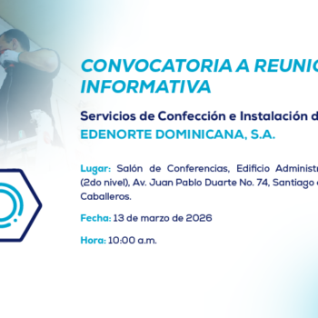 CONVOCATORIA A REUNIÓN INFORMATIVA