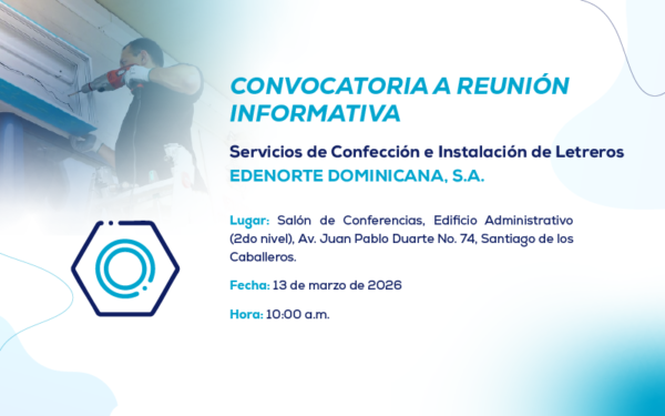 CONVOCATORIA A REUNIÓN INFORMATIVA