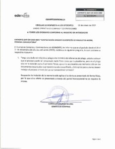 Icon of EDENORTE-DAF-CM-2020-0083 CIRCULAR RESPUESTA OFERENTES