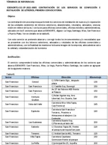 Icon of TÉRMINOS DE REFERENCIAS  CP-2021-0005