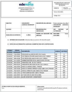 Icon of Empresa Distribuidora de Electricidad del Norte                                                     DESCRIPCIÓN DEL SERVICIO: