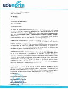 Icon of Enmienda Carta No Adj SOLUCIONES GLOBALES JM, S A .