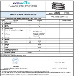 Icon of PLANILLA DE DATOS GARANTIZADOS 
                                                                                           CÓDIGO         5000016