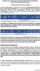 Icon of EDENORTE-DAF-CM-2021-0045  RENOVACIÓN SOPORTE PARA MANAGEENGINE
