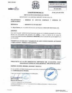 Icon of CERTIFICADO EX  DE FONDOS CP-2021-0017