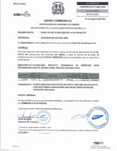 Icon of CERTIFICADO EX  DE FONDOS EDENORTE-CCC-CP-2021-002
