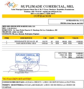 Icon of SUPLIMADE COMERCIAL, SRL
                         Calle Principal Limonal Abajo Km 9, No77, Licey, Santiago, República Dominicana