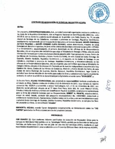 Icon of Contrato De Adquisición De Bienes De Productos Aclara