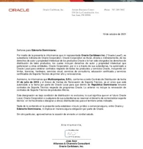 Icon of Oracle Caribbean, Inc.