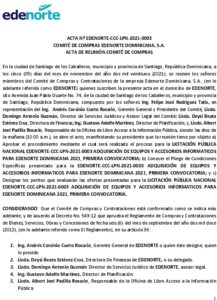 Icon of ACTA Nª EDENORTE-CCC-LPN-2021-0003