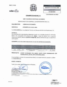 Icon of CERTIFICADO EXIST DE FONDOS CD-2021-0084