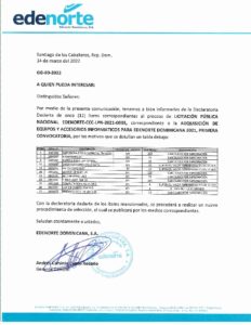 Icon of CARTA DESIERTA LPN-2021-0003