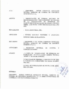 Icon of Recurso De Impugnación RIANA Industrial S R L.