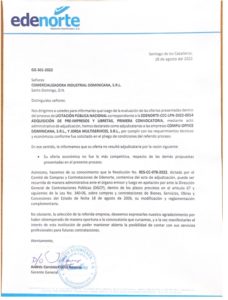 Icon of CARTA NO ADJ  COMERCIALIZADORA