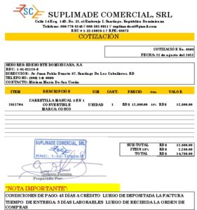 Icon of SUPLIMADE COMERCIAL, SRL
                              Calle 14 Esq.  14D, No. 32, el Embrujo I, Santiago, República Dominicana