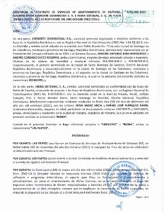 Icon of SERV SOPORTE Y MANTENIMIENTO SGC INDRA 2022.