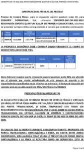 Icon of ESPECIFICACIONES TÉCNICAS CM-2022-0022