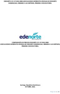 Icon of EDENORTE-CCC-CP-2022-0008 ADECUACIONES DIFERENTES OFICINAS DE EDENORTE