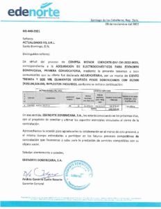 Icon of CARTA DE ADJ ACTUALIDADES VD, S R L.