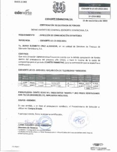 Icon of CERTIFICADO EXISTENCIA DE FONDOS CD-2022-0051