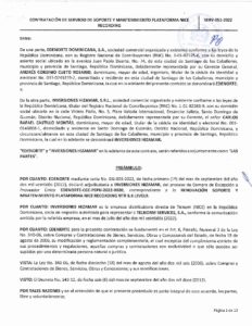 Icon of SERVICIO SOPORTE Y MANTENIMIENTO NICE RECORDING INVERSIONES HIZAMAR