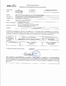 Icon of CERTIFICADO CUOTA COMPROMETER