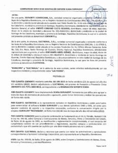 Icon of CONTRATO SERV  RENOVACIÓN SOPORTE SCADA, SURVALENT; ELECTROVAL,S R L ,
