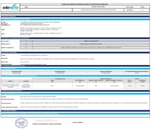 Icon of Programación Indicativa del Segundo Semestre de las Metas Físicas-Financieras