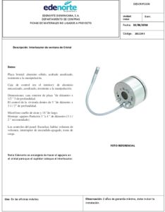 Icon of Empresa Distribuidora de Electricidad del Norte                                                                DESCRIPCION 
                                                                 EDENORTE