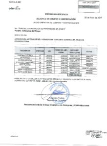 Icon of SOLICITUD DE COMPRAS SNCC D001