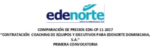 Icon of COMPARACIÓN DE PRECIOS EDN-CP-11-2017