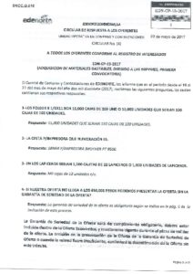 Icon of CIRCULAR DE RESPUESTA A OFERENTES EDN-CP-13-2017