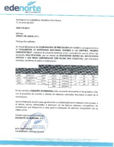 Icon of CARTA ADJUDICACION EDN-CP-13-2017, OFFICE 5 DEL CARIBE, S R L.