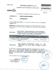 Icon of CERTIFICADO EXISTENCIA DE FONDOS