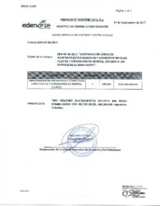 Icon of SOLICITUD DE COMPRA EDN-CP-36-2017