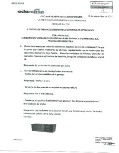 Icon of Circular De Respuestas A Oferentes EDN-LPN-08-2017
