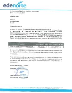 Icon of CARTA ADJ  CECOMSA, S R L  CP-40-2017