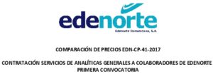 Icon of COMPARACIÓN DE PRECIOS EDN-CP-41-2017