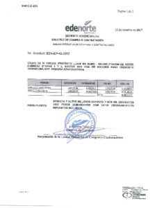 Icon of SOLICITUD DE COMPRAS EDN-CP-42-2017