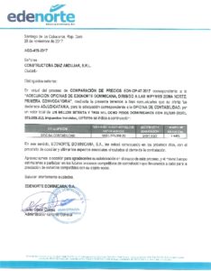 Icon of CARTA ADJ  EDN-CP-47-2017 - CONSTRUCTORA DIAZ ANDUJAR