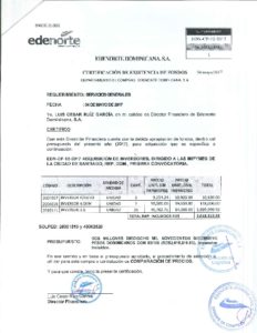 Icon of CERTIFICADO EXISTENCIA DE FONDOS EDN-CP-12-2017
