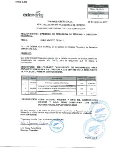 Icon of CERTIFICADO DE FONDOS EDN-LPN-06-2017 ENMIENDA