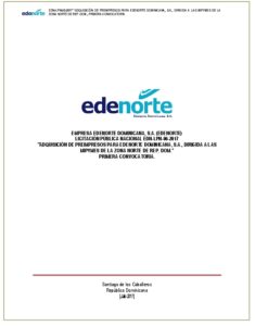 Icon of EDN-LPN-06-2017 "ADQUISICIÓN DE PREIMPRESOS PARA EDENORTE DOMINICANA, S.A., DIRIGIDA A LAS MIPYMES DE LA