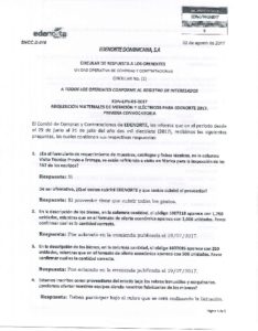 Icon of CIRCULAR DE RESPUESTAA LOS OFERENTES EDN-LPN-03-2017