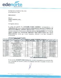 Icon of CARTA ADJUDICACION ORBITAL ELECTRIC, EDN-LPN-02-2017