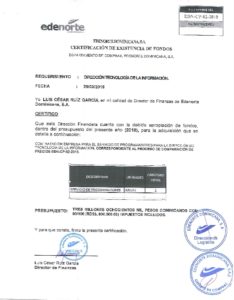 Icon of 2  CERTIFICADO EXISTENCIA DE FONDOS
