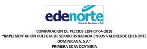 Icon of COMPARACIÓN DE PRECIOS EDN-CP-04-2018
