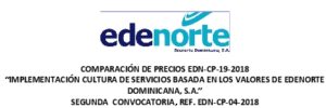 Icon of COMPARACIÓN DE PRECIOS EDN-CP-19-2018